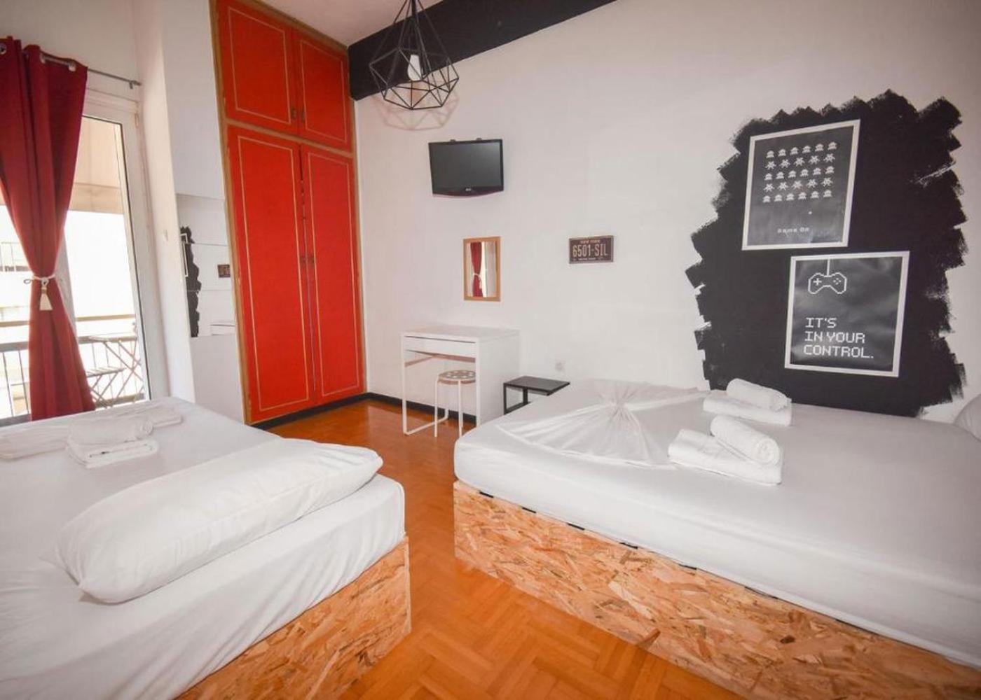 Athens 24-Hours Hostel #Athensairport #Latecheck-In #Privatetransportservice #Groups #Downtown Markópoulon Esterno foto